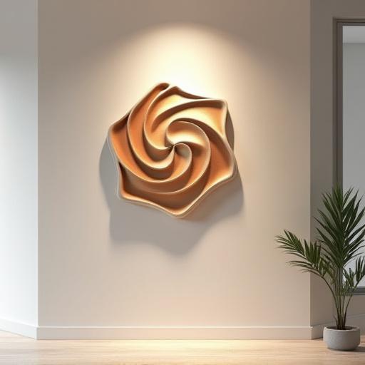 Modernes Akustikpaneel als Wandkunst