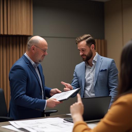 Bild: Akustikberatung in einem Raum