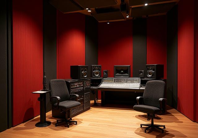 Professionelles Tonstudio in Hamburg mit akustischer Dämmung